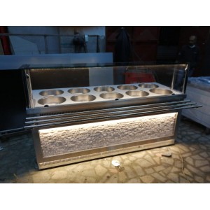 Çorbalık Elektrikli Isıtıcı 'lı Tezgah