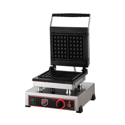 Silverinox Tekli Kare Waffle Makinası