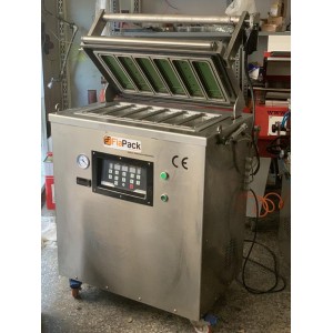 İkinci El Gazlı Tabak Kapatma Makinesi Fiapack Dürüm Paketleme Makinesi Çiğ Köfte Dürüm Kapatma