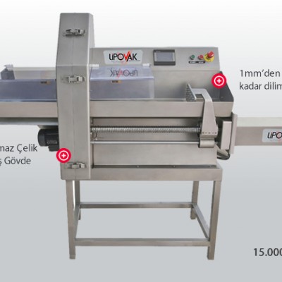 Et ve Süt Ürünleri Dilimleme Makinesi Pastırma, Kaşar, Sucuk EKO70
