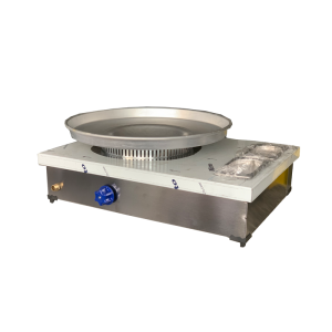 Paslanmaz Çift Garnitürlü Tantuni Ocağı 50x70 cm | Profesyonel Et ve Tavuk Tantuni Hazırlığı