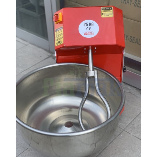  Devirmeli Çıkma Kazan 25 kg UN 35 kg HAMUR Yoğurma Makinesi