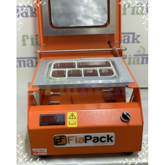 Fiapack Orange Tabak Kapatma Makinesi Statik 227x178 mm 6 Bölmeli
