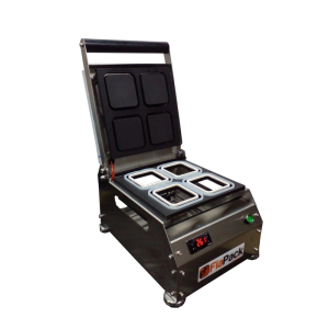 Paslanmaz Kase Tabak Kapatma Makinesi 110x110mm Kuruyemiş Tabağı GMF-110