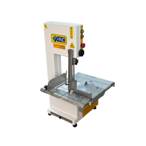 HNC Elite Et ve Kemik Kesme Testeresi | 1.5 kW 2 HP | Otomatik Gergi – 220V Endüstriyel Testere