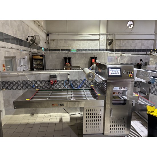 Tam Otomatik Gazlı Yemek Paketleme Makinesi - Hazır Yemek MAP Ambalaj Sistemi