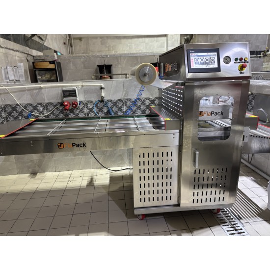 Tam Otomatik Gazlı Yemek Paketleme Makinesi - Hazır Yemek MAP Ambalaj Sistemi