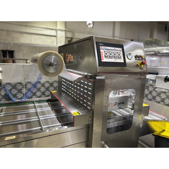 Tam Otomatik Gazlı Yemek Paketleme Makinesi - Hazır Yemek MAP Ambalaj Sistemi