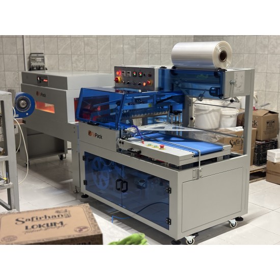 Fiapack Tam Otomatik L-Kesim Shrink Paketleme Makinesi ve Isı Tüneli (Endüstriyel Seri)