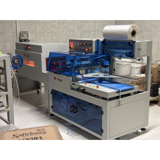 Fiapack Tam Otomatik L-Kesim Shrink Paketleme Makinesi ve Isı Tüneli (Endüstriyel Seri)