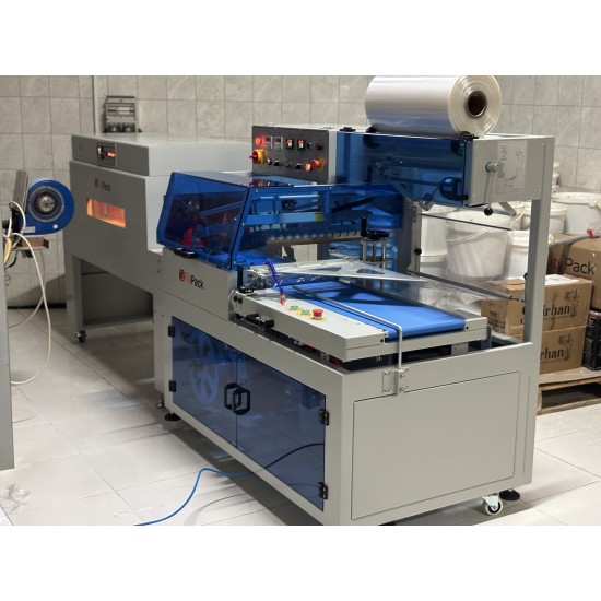 Fiapack Tam Otomatik L-Kesim Shrink Paketleme Makinesi ve Isı Tüneli (Endüstriyel Seri)