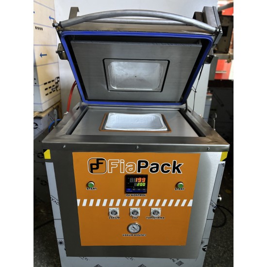 Fiapack Profesyonel Vakumlu ve Gazlı Tabak Kapatma Makinesi (32.5x26.5 cm) - 5 Kg Kapasiteli MAP Ambalaj Makinası