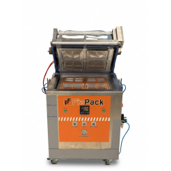 4 Bölmeli Yarı Otomatik Gazlı Yemek Paketleme Makinesi - Yüksek Kapasiteli MAP Sistemi