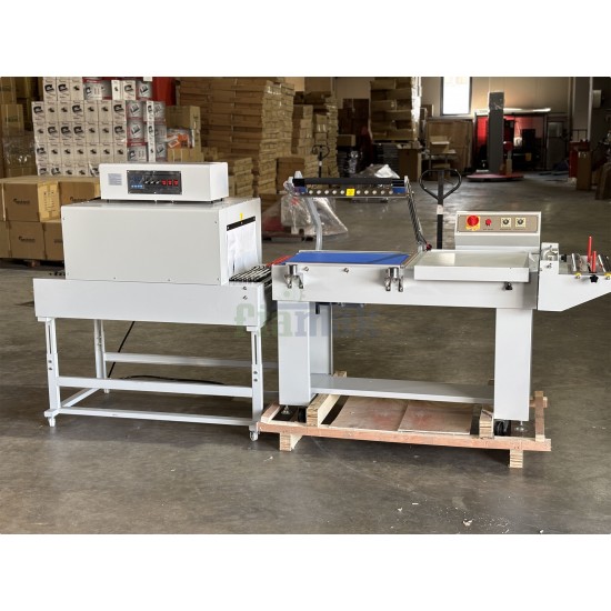 Fiapack Manuel L-Kesim Shrink Paketleme Makinesi ve Isı Tüneli (El ile Kumandalı)