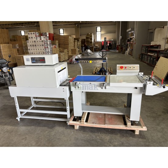 Fiapack Manuel L-Kesim Shrink Paketleme Makinesi ve Isı Tüneli (El ile Kumandalı)