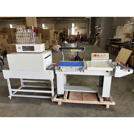 Fiapack Manuel L-Kesim Shrink Paketleme Makinesi ve Isı Tüneli (El ile Kumandalı)