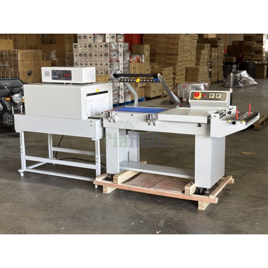 Fiapack Manuel L-Kesim Shrink Paketleme Makinesi ve Isı Tüneli (El ile Kumandalı)