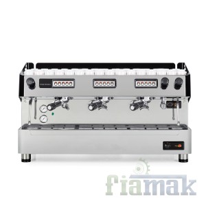 Arisco Otomatik 3 Gruplu Espresso & Cappuccino Makinesi – 6300W, 18L Su Tankı, 230V