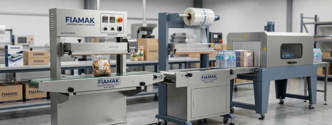 Endüstriyel Paketleme Süreçlerinde Hız ve Güvenlik: Otomatik Poşet Kapatma ve Shrink Makineleri Rehberi