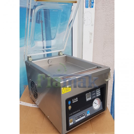 CAS CVP-260: Profesyonel 26 cm Tek Çene Yenilenmiş Vakum Paketleme Makinesi (Garantili)