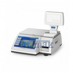 CAS CL-7200: Dokunmatik Ekranlı Profesyonel Barkodlu Terazi (Yüksek Kapasiteli Perakende İçin)