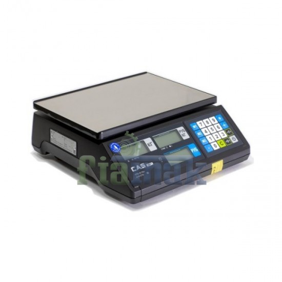 CAS ER-JR: Profesyonel Online Bağlantılı 30 Kg Terazi (Perakende ve Kasa Entegrasyonu İçin)