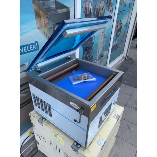 Crompack 42 cm Çift Çene Vakum Makinesi: Kompakt Profesyonel Paketleme Çözümü