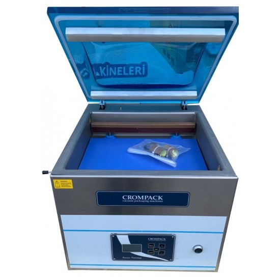Crompack 42 cm Çift Çene Vakum Makinesi: Kompakt Profesyonel Paketleme Çözümü