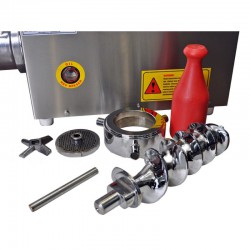 Dev Mikser 32 Numara Soğutuculu Kıyma Makinesi V220: Üstün Hijyen ve Maksimum Kapasite