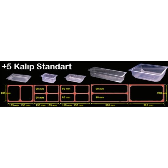 Fiapack Yarı Otomatik MAP Kase Kapatma Makinesi | Gıda Vakum Paketleme