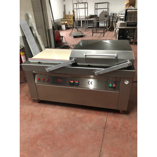 Sanayi Tipi Çift Odalı Vakum Makinesi 70 cm | Yüksek Hacimli Endüstriyel Çözüm