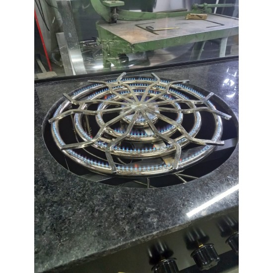 Adana Su Böreği ve Künefe Tezgahı - Siyah Dekorlu