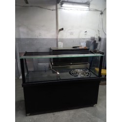 Adana Su Böreği ve Künefe Tezgahı - Siyah Dekorlu