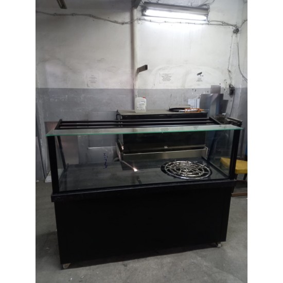 Adana Su Böreği ve Künefe Tezgahı - Siyah Dekorlu