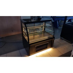 Bombe Camlı Pasta Dolabı 120 cm