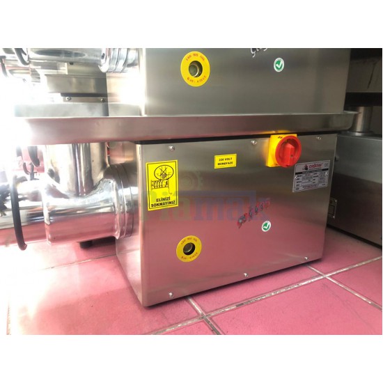 Çağdaş SPM-32: Ağır Hizmet Tipi 32 Numara Endüstriyel Et Kıyma Makinesi