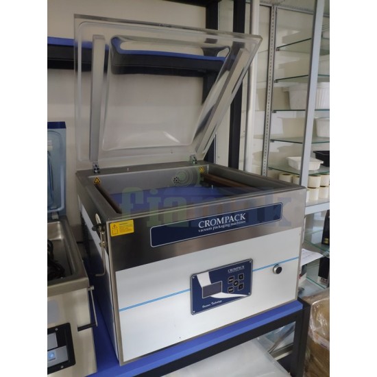 Crompack 48 cm Çift Çene Gıda Vakum Paketleme Makinesi: Profesyonel Çözüm