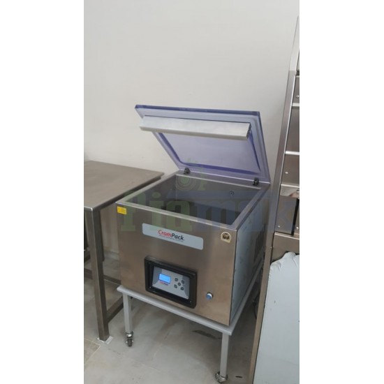 Crompack 51 cm Tek Çene Derin Hazne Vakum Makinesi: Hacimli Ürünler İçin Profesyonel Çözüm