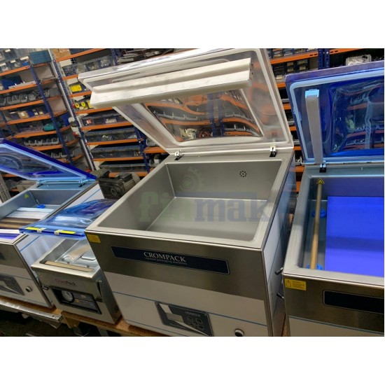 Crompack 51 cm Tek Çene Derin Hazne Vakum Makinesi: Hacimli Ürünler İçin Profesyonel Çözüm