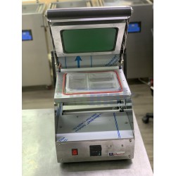 Tabak Kapatma Makinesi - Kase Tabak Kapatma Makinası - 3 Bölmeli Catering Yemek Paketleme Makinesi