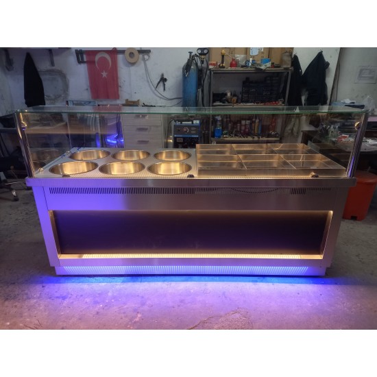 Yemeklik Tezgahı 6 Çorba 6 Yemeklik