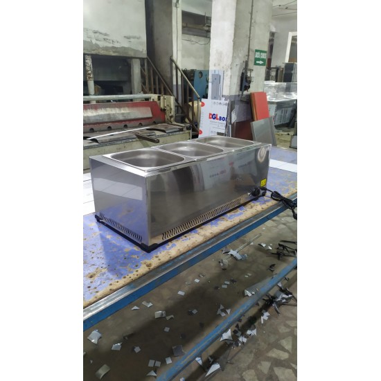 Set Üstü 6'lı Yemek Tezgahı Benmari Isıtıcı