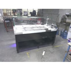 Sulu Sistem Benmari Yemeklik Tezgahı 8+2