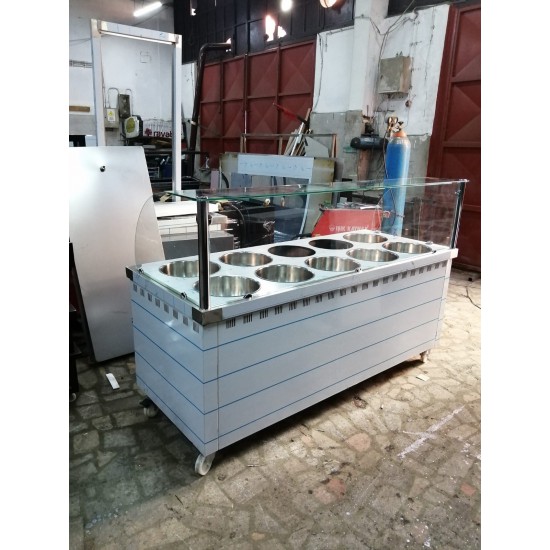 10 'lu Çorbalık Tezgahı