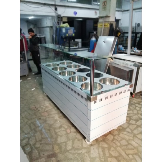 10 'lu Çorbalık Tezgahı