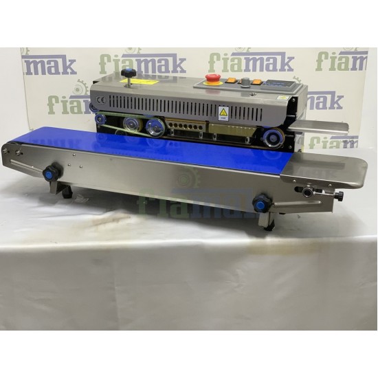 Paslanmaz Lavion FRD-750 Konveyorlu Otomatik Poşet Kapatma Makinesi