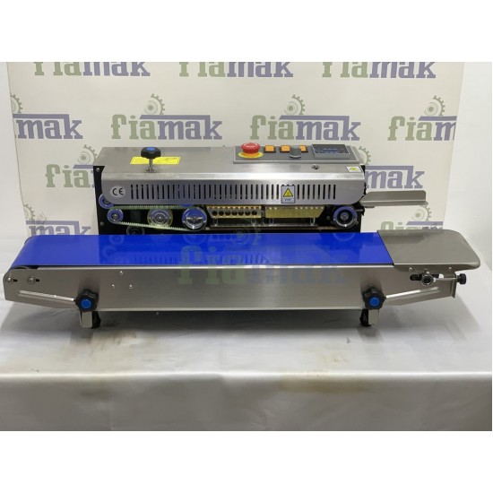 Paslanmaz Lavion FRD-750 Konveyorlu Otomatik Poşet Kapatma Makinesi