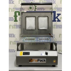 Çift'li Kase Kapatma Makinesi - 190x144mm Tabak Kapatma Makinesi - Çift'li Tabak Kapama Makinesi