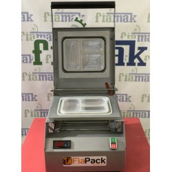 Fiapack Catering Yemek Paketleme Makinesi (3 bölmeli) Tabak Kapatma Makinesi - Kase Kapatma Makinesi