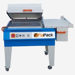 Fiapack Manuel Kapaklı Shrink Makinesi (50-60 cm) Mavi | Ekonomik ve Şık Ambalajlama